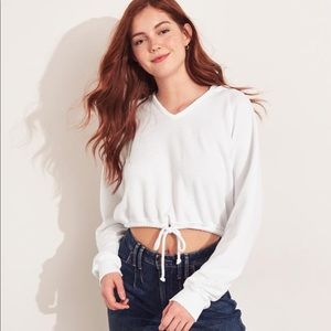 *SOLD* Hollister Cropped Sweatshirt